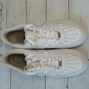 NIKE Air Force 1 Sneaker White Men Shoe Size 10